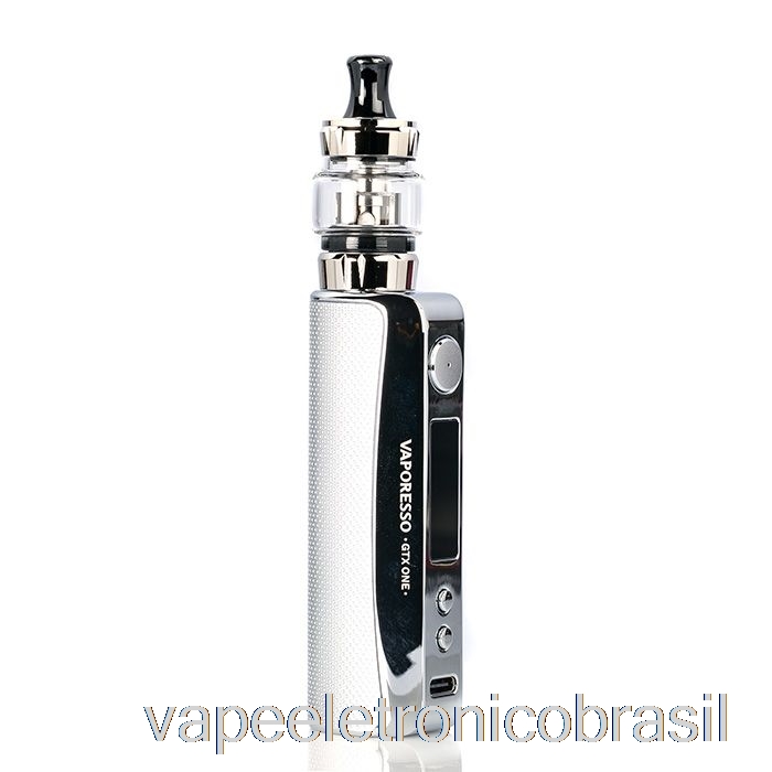 Vape Recarregável Vaporesso Gtx One 40w Starter Kit Prata